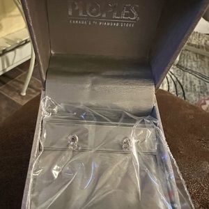 Diamond Accent Solitaire Stud Earrings in 10K Gold